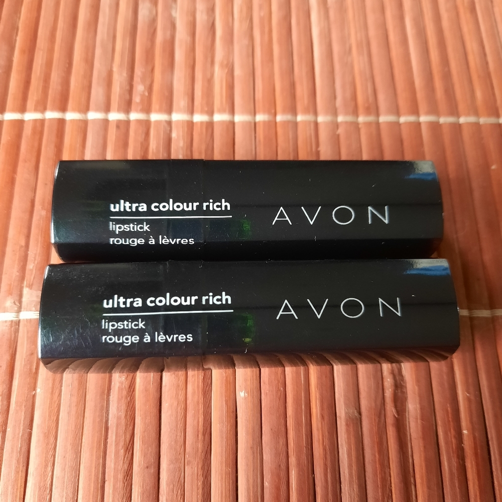 2 Avon Ultra Color Rich Lipsticks-NWT